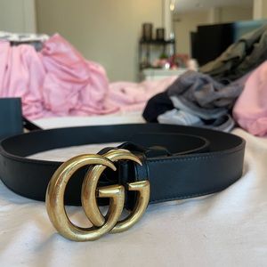 Gucci double G belt